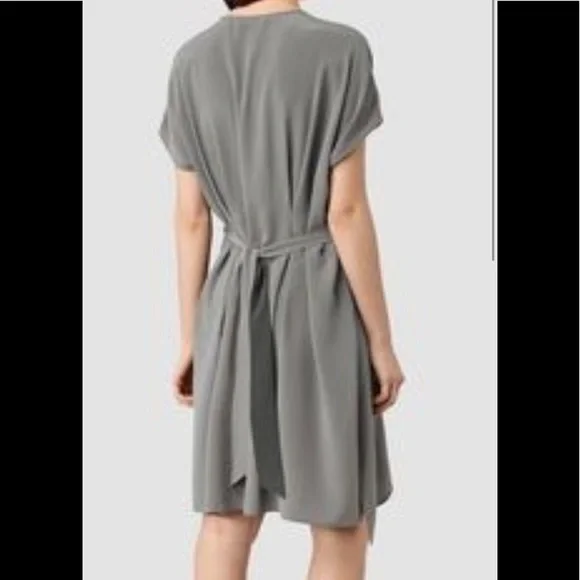 All Saints Gray Women's Dress - Picture 2 of 5